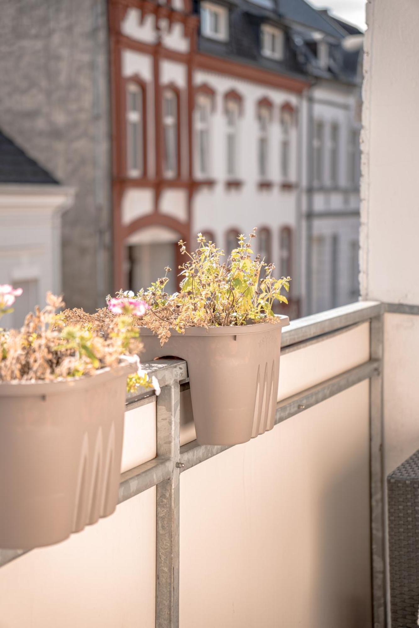 גלזנקירכן Buer City Apartment Mit Balkon מראה חיצוני תמונה