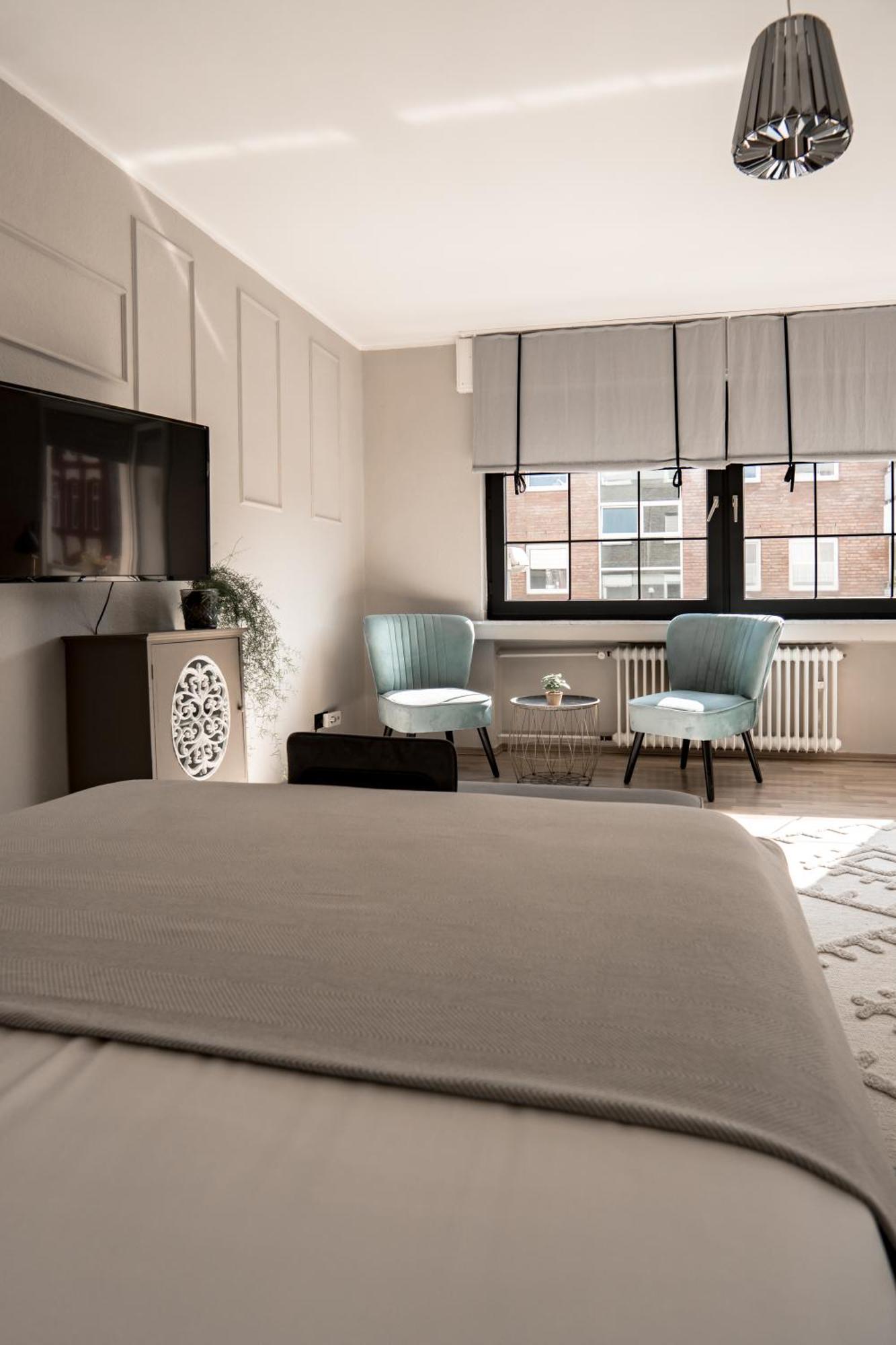 גלזנקירכן Buer City Apartment Mit Balkon מראה חיצוני תמונה